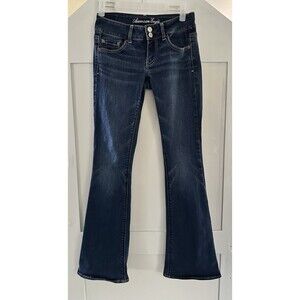 American Eagle Outfitters Dark Blue Boot Cut Jeans